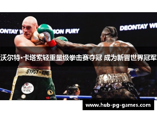 沃尔特·卡塔索轻重量级拳击赛夺冠 成为新晋世界冠军